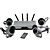  4-Channel Video Multiplexer with 2.4G Wireless Receiver/ Camera Set/Remote Control /Real Time
