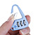  Cute Bag-Sharped Combination Padlock (Blue)