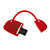  4gb handtas stijl usb flash drive (rood)