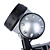  4-mode faro de plástico con 19-LED (3xAAA)