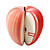  Unique Mini Apple Shaped Sticky Memo Pad (Red)