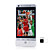  GSM CDMA-A6262 + dual-kaart dual camera java bluetooth wifi 3,5 inch trackball mobiele telefoon (2GB TF-kaart)