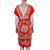  Scollo a V profondo indietro Bared / maxi vestiti / vestiti delle donne (1801bd017-0736)