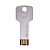  Memoria USB de 8GB Con Aspecto de Llave - Plateada