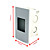  LED Floor Light with 1 Light