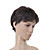  Short Straight Brown Side Bang Men Hair Wig