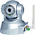  6 cores opcionais sem fio mpeg4 pan-tilt câmera do IP da internet / webcam com iluminação auto-IR-LED (xhs001)