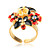  Blume authentischen julieprs exquisite ring-verstellbar