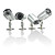  Security Camera DVR Kit with 4 Cameras and Surveillance Recorder