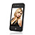 + f089 quad band dual cartão wifi fm tv bluetooth java 3.5 polegadas touch celular tela preta (cartão de 2GB TF) (sz05630093)