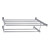  de aluminio de aleación de magnesio 24 pulgadas con plataforma baño toallero