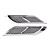  OB-515 Car Decorative Trim,Silver
