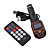  LCD Car MP3/MP4 Player FM Transmitter with IR Remote Controller -2G Orange