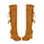  schoenleest hoge hakken korte laars met imitatie wol mode-schoen (1131-3386-8)