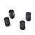  Luxury Tire Valves Caps/Stems - Black(4 Pieces Per Pack)
