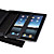  Compact PU Leather Case with Keyboard for Apple iPad (Black)