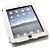  Hartplastik PU-Leder Etui + Ständer für Apple iPad (Weiß)