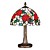  10 Inch Tiffany-style Rose Pattern Table Lamp (0835-G102065)