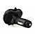  1.0" LCD MP3 Player FM Transmitter with Remote Controller/SD/TF Slot - Black