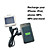  Trasmettitore FM + caricabatterie solare per iPhone / iPod / cellulari