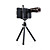  Treppiede lungo con lenti focali per iPhone 4S/4