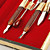  Stainless Steel Nail Clippers Manicure Kit 8PCS-Golden