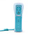  2-in-1 MotionPlus télécommande + étui de protection en silicone pour Wii / Wii u (bleu)