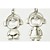  Boy and GirlKeychains/Bottle Opener (Set of 6 pairs)