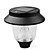  Outdoor Black Wall Mounted Landscape Solar Light with 2 Ultra Bright LEDs(1182-JY301)