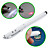 3-in-1 Touchscreen Stylus + Red Laser Pointer + LED Flashlight for iPad, iPhone, P1000 and Playbook (White)