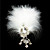  Gorgeous Feather With Rhinestones Bridal Headpiece