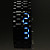  Cobra Edition Unisex Blaues LED Licht Sport Uhr (Schwarz)