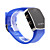  Silicone Band Modern Women Men Unisex Jelly Sport Style LED Wrist Watch - Blue