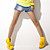  toevallige kristal verfraaid denim shorts