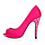  Satin Upper Stiletto Heel Pumps With Rhinestone