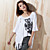  ts cutout drapert print topp
