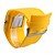  Silikonband Mode, Frauen, Männer unisex casual Gelee Sportuhr - gelb