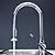  Contemporary Solid Brass Pull Down Kitchen Faucet (Chrome Finish)