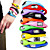  Unisex Mini Style Sports Wrist Automatic Watches (7-Pack, Random Colors)