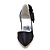  calidad superior de satén tacones altos superior cerrado de los pies con zapatos de moda acrílico (0984-R-036)