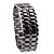  Cobra - Unisex Blue LED Faceless Wrist Watch (Black)