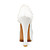  Top Quality Satin Upper High Heel Closed-toes With Lace Wedding Shoes/ Bridal Shoes