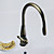  Antique inspired Pull Down Kitchen Faucet (Antique Brass Finish)