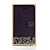  PU de protección ultrafinos Funda de piel para el iphone 4 (morado)