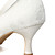 SILVESTRA - Closed Toe Bryllup Brude- Spool Hæl Lisser