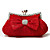  satinée magnifiques sacs à main avec strass soir / embrayages plusieurs couleurs disponibles