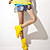  toevallige kristal verfraaid denim shorts