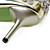  Elegant Leatherette Upper Low Heel Closed Toe With Rhinestone Beading Wedding/ Party Shoes
