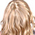 Capless extra lange Bestnote Qualität synthetischen blonde lockige Haare Perücke (0463-lpp712)