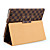  Brown Leather Case With Lattice For iPad2